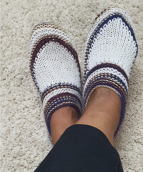 White & Mixture Socks