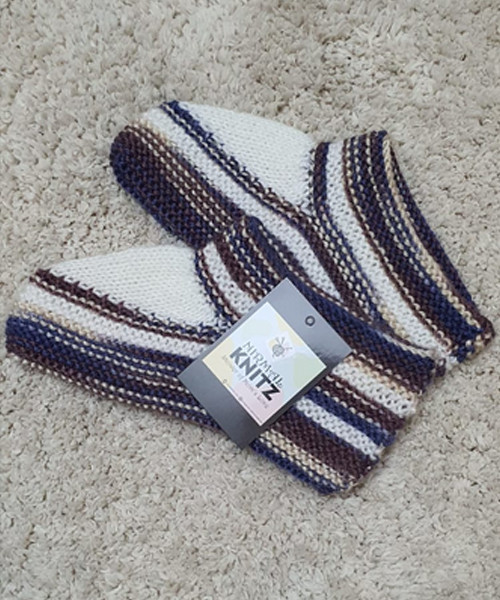 White & Mixture Socks