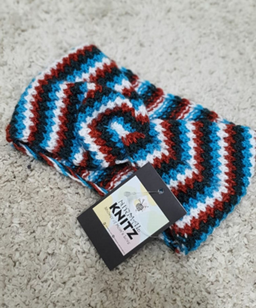 Beautiful Multi-colored Woolen Headband